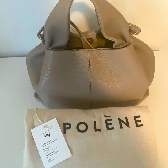 Polène Numero Neuf Taupe (Regular Size) Like New With Box - Picture 2 of 8